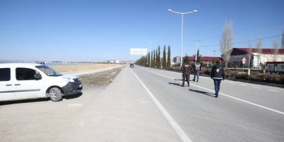 Konya'da drift atan sürücü kaçamadı