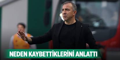 Konyaspor'da Recep Uçar yenilgiyi böyle okudu