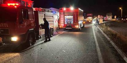 Dört araç zincirleme kazaya karıştı: 1’i ağır 5 yaralı