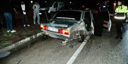 Konya’da otomobiller çarpıştı: 2 yaralı