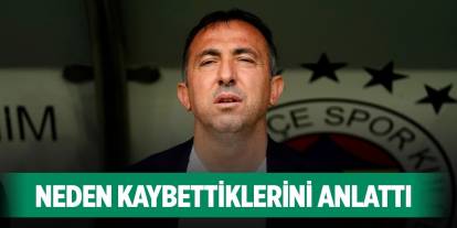 Konyaspor'da Uçar yenilgiyi böyle yorumladı!