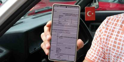 800 kilometre uzaktaki park halindeki otomobile Konya'dan görülmemiş ceza