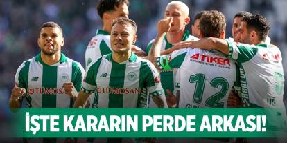 Konyaspor'da o kararın perde arkası!