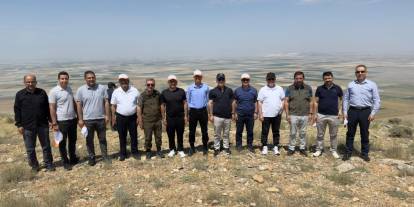 Konya'daki Bozdağ Milli Parkında inceleme
