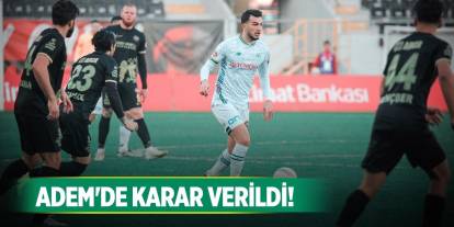 Konyaspor'un Adem Eren kararı!