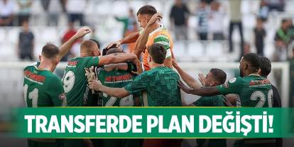 Konyaspor'da transfer planı revize edildi!