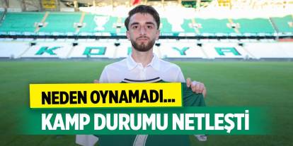 Konyaspor'da Tunahan Taşçı'nın son durumu!