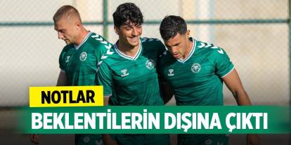 Konyaspor'da kamp notları!