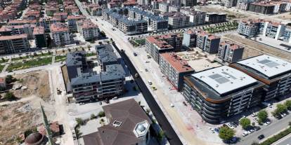 Konya'nın merkez ilçesinde yol ve asfalt seferberliği