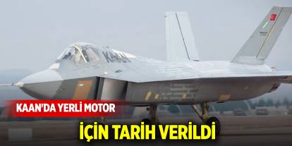 KAAN'da yerli motor için tarih verildi