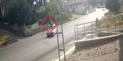 Polisten kaçarken otomobilin altında kaldı