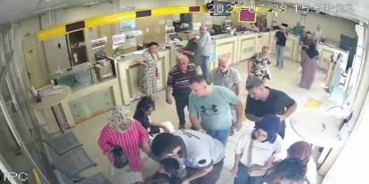 Nefesi kesilen çocuğun imdadına yetişti