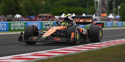 Macaristan'da zafer Lando Norris'in