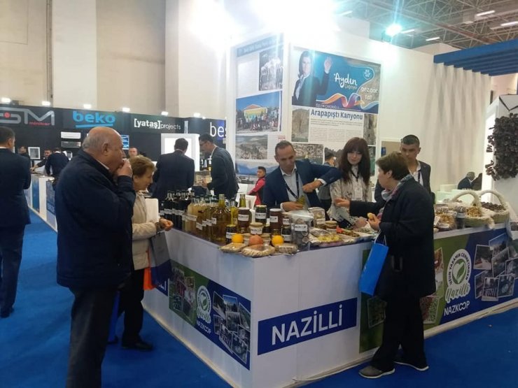 Naz-Koop ürünleri Travel Turkey İzmir Fuar’ında yerini aldı