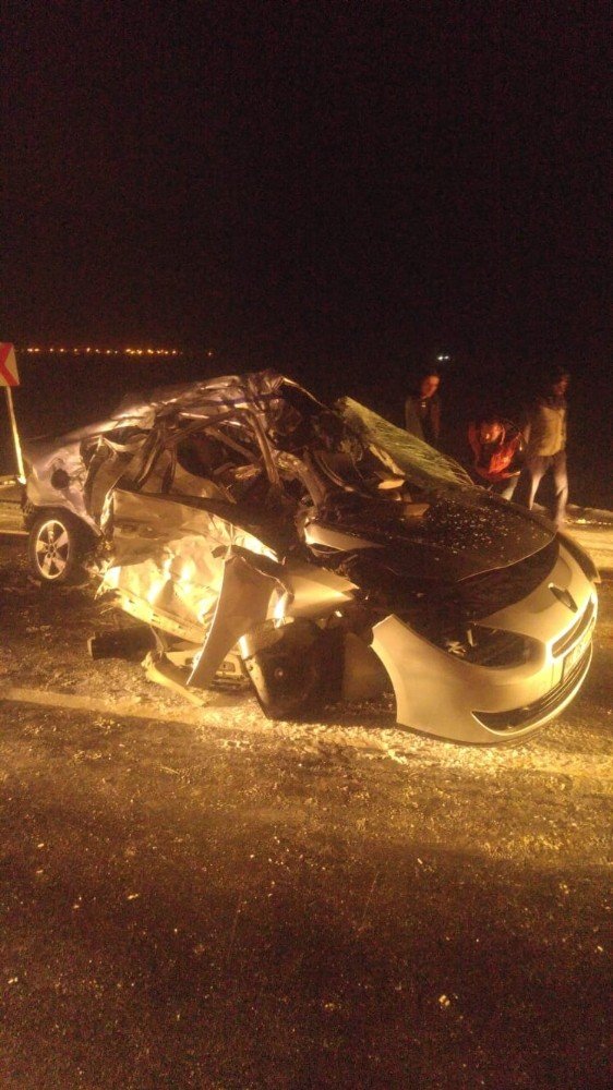 Kayseri’de feci kaza: 2 ölü 1 yaralı