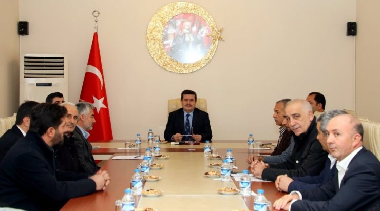 Vali Arslantaş, Erzincan STK platformu ile biraraya geldi