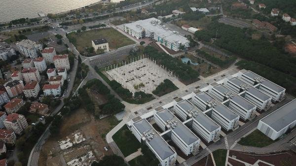 Şehir Üniversitesi'nin havadan fotoğrafları