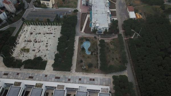 Şehir Üniversitesi'nin havadan fotoğrafları