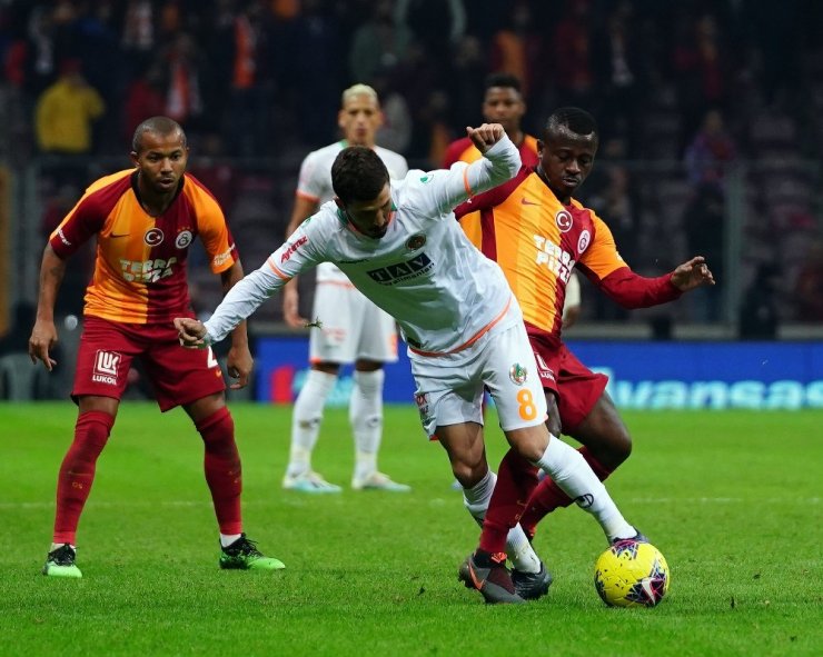 Süper Lig: Galatasaray: 1 - Aytemiz Alanyaspor: 0 (Maç sonucu)