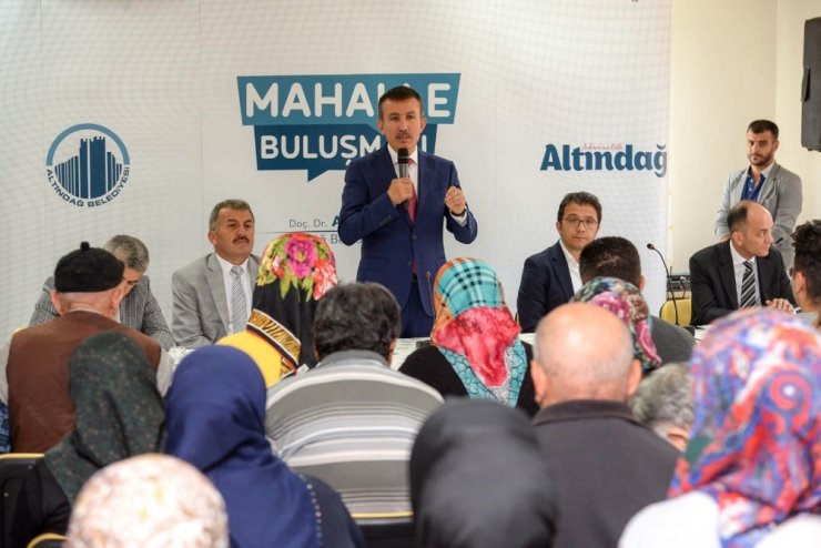 Altındağ Belediye Başkanı Balcı 5 binden fazla vatandaşla buluştu