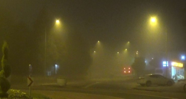 Bursa güne sisli bir havayla başladı