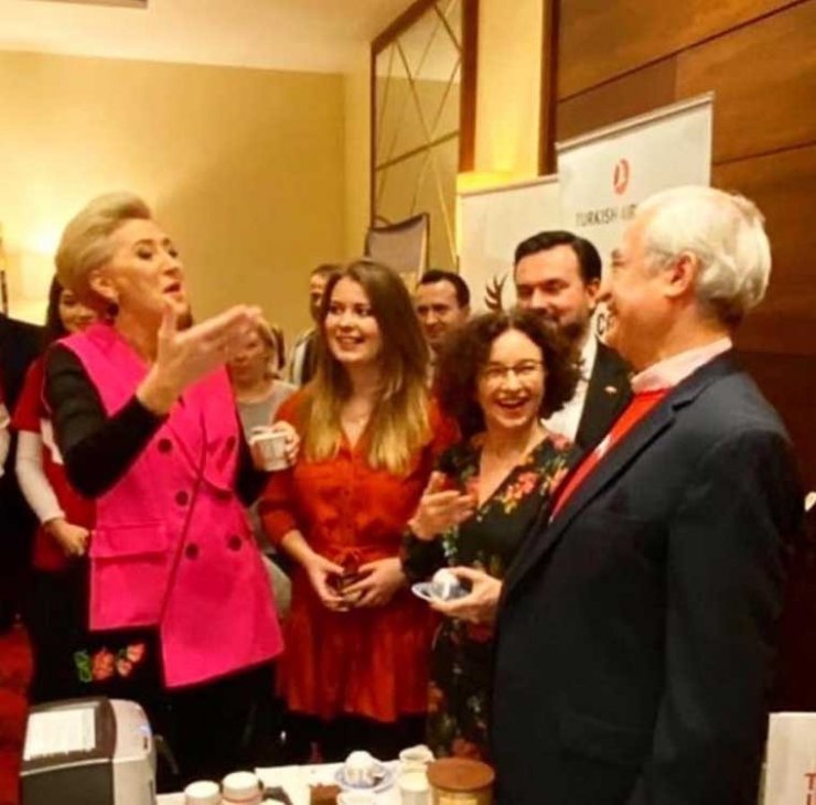Polonya First Lady’sinin tercihi Türk kahvesi oldu