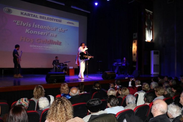 “Elvis İstanbul’da By Volkan Erk” konserine Kartallılar yoğun ilgi gösterdi