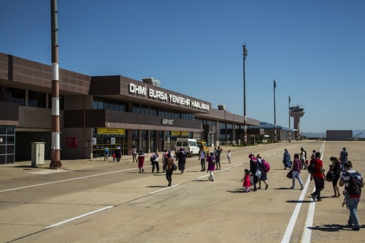 Bursalılar Yenişehir Havaalanını tercih etti