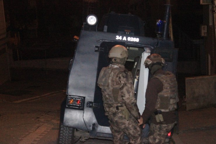 İstanbul’da silahlı suç örgütüne operasyon gözaltılar var