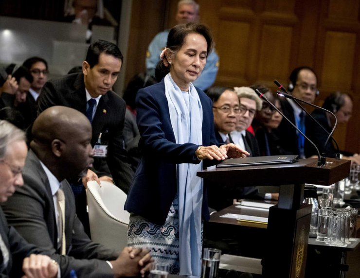 Myanmar lideri Suu Kyi, soykırım iddialarını reddetti