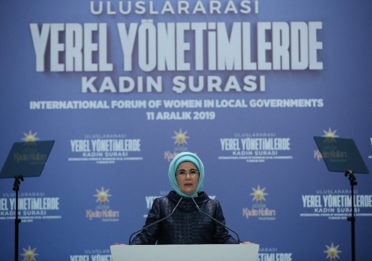 Emine Erdoğan: “Kadına yönelik şiddet denen illetten kurtulmanın yolu, aile içinin şiddetten arındırılmasıyla mümkün"