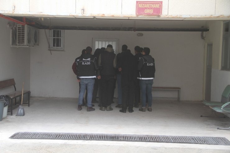Elazığ’da uyuşturucu operasyonu: 7 gözaltı