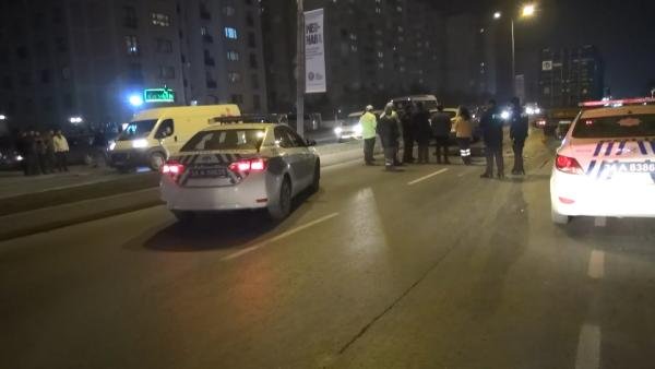 Hadımköy'de motosikletli kuryenin feci ölümü