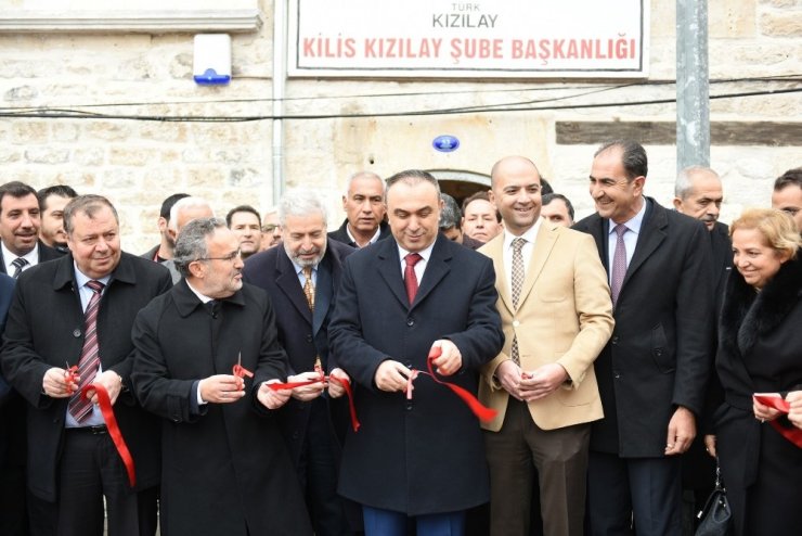 Kızılay’ın Kilis hizmet binası açıldı