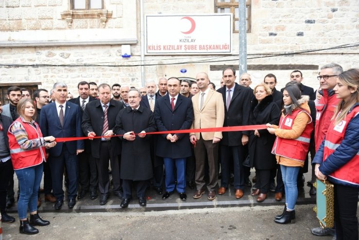 Kızılay’ın Kilis hizmet binası açıldı