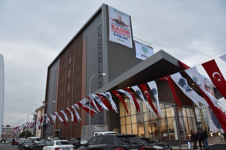 Ergene Kültür Merkezi açıldı