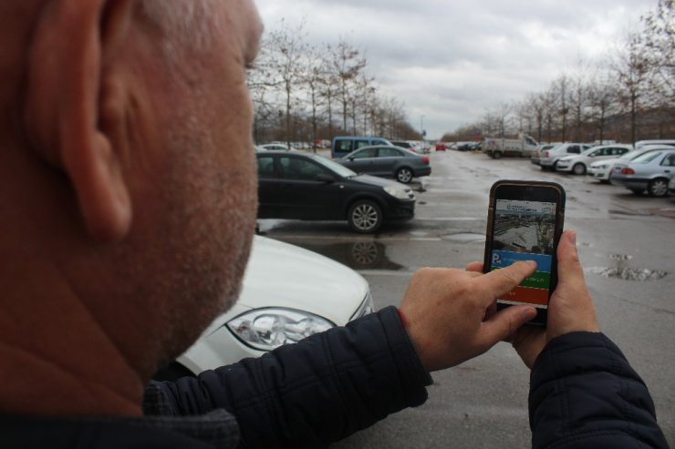 Kocaeli’de sürücüler boş otoparkları bu uygulama ile buluyor