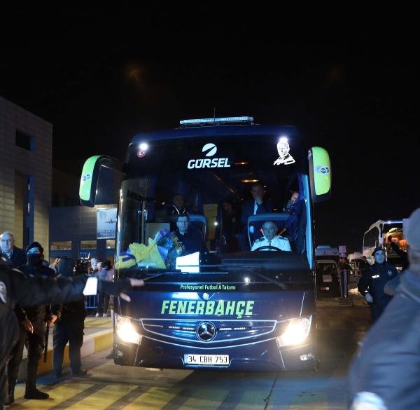 Fenerbahçe kafilesi Gaziantep’te