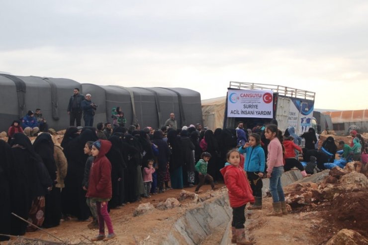 Manisalıların yardımları İdlib’e ulaştı