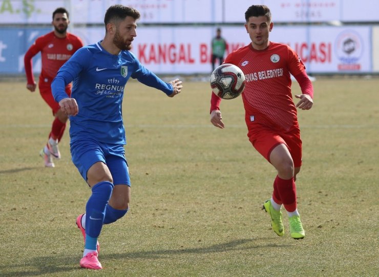 TFF 2. Lig: Sivas Belediyespor: 2 - Bodrum Belediyesi Bodrumspor: 0