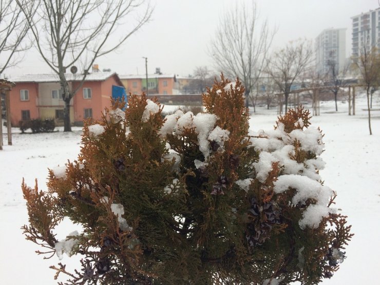 Elazığ’da kar yağışı etkili oldu, 73 köy yolu kapandı