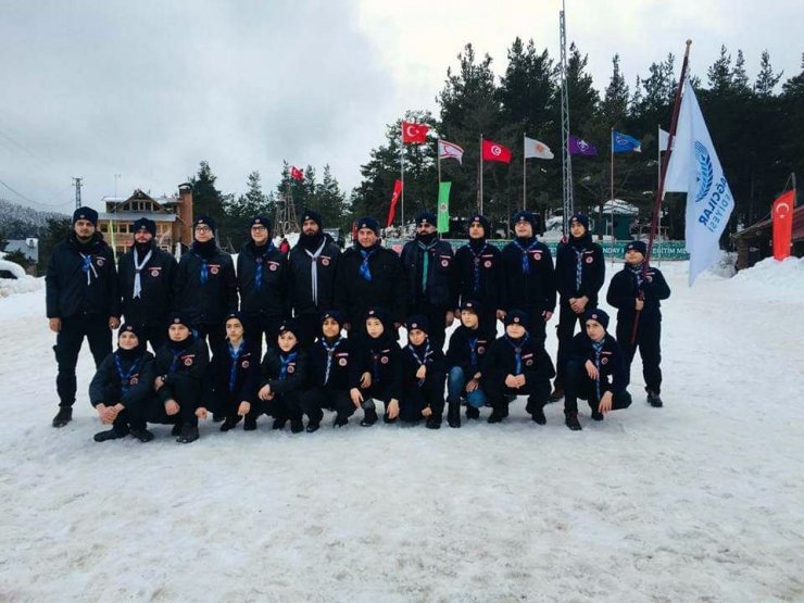 Bağcılarlı izcilere Aladağ’da kış kampı