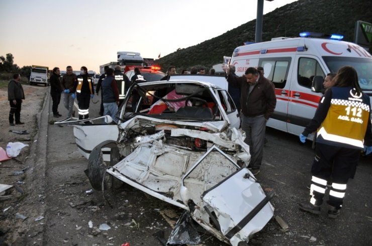Milas’ta trafik kazası: 4 yaralı