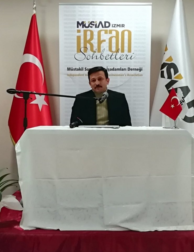MÜSİAD İzmir Şubesinden İrfan Sohbeti toplantısı
