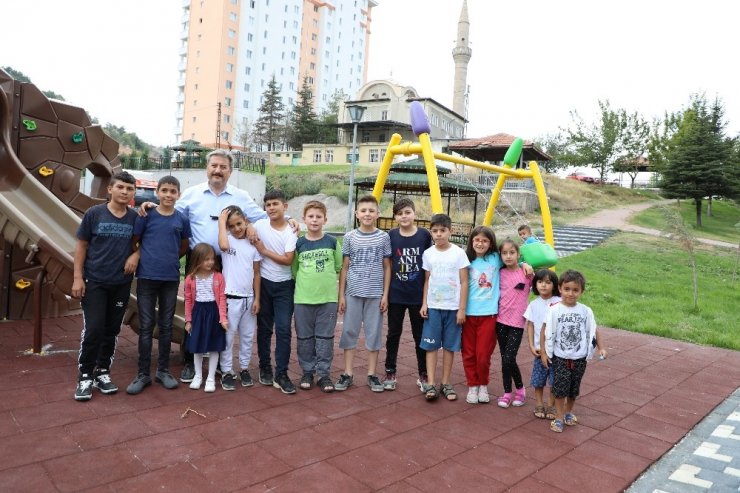 Yarıyıl tatilinde temiz, güvenli ve donanımlı parklar çocukları bekliyor