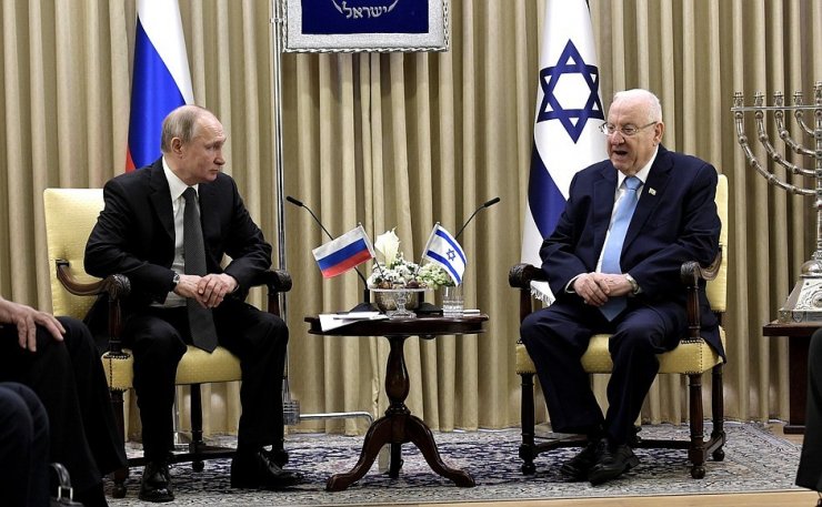 Putin, İsrail’de Başbakan Netanyahu ve Cumhurbaşkanı Rivlin ile görüştü