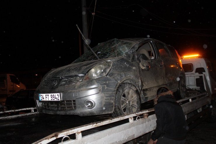 Tosya’da kaza, 2 yaralı