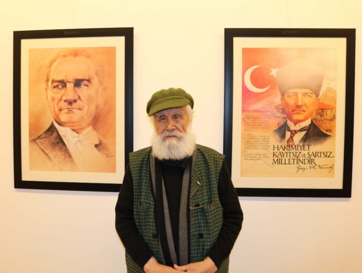 SANKO Sanat Galeresi’nde "Atatürk Portroleri" sergisi açıldı