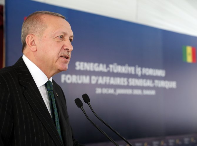 Erdoğan: En önemli 10 alt yapı projesinden 6’sı Türkiye’de