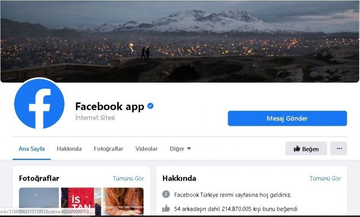 Facebook’tan ‘Van’ jesti